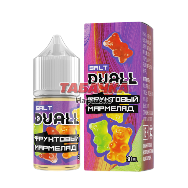 Жидкость DUALL - Фруктовый мармелад 30мл 20мг HARD