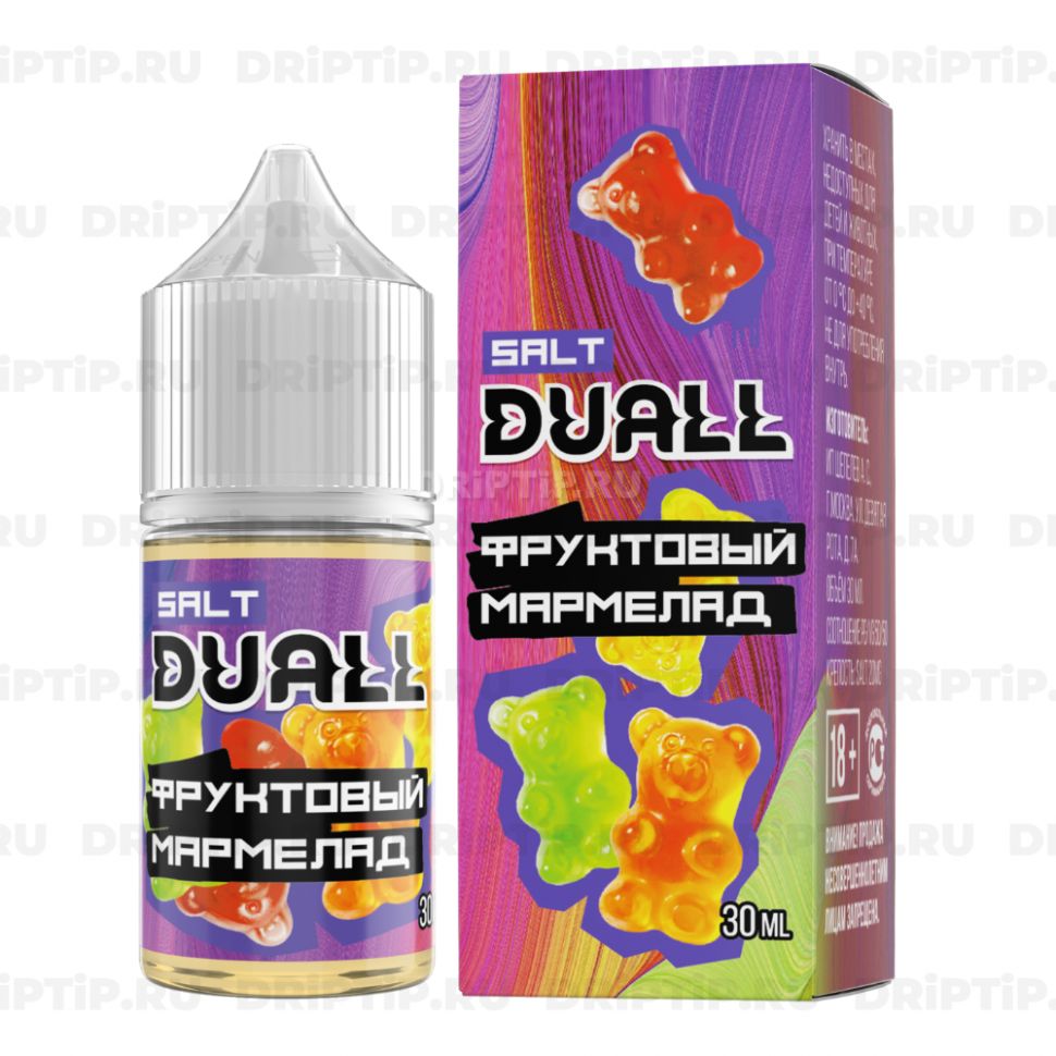 Жидкость DUALL - Фруктовый мармелад 30мл 20мг LIGHT