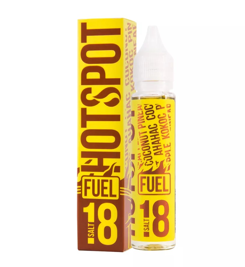 Жидкость Hotspot Fuel - Pineapple-Coconut (ананас-кокос), 30 мл/18SALT