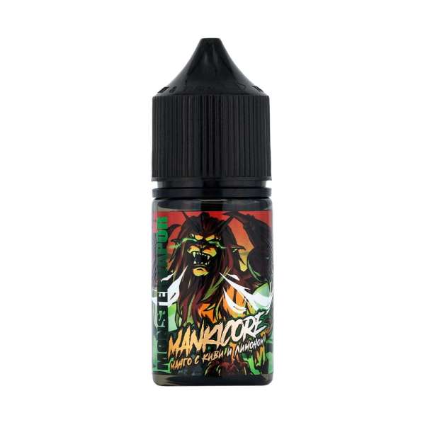 Жидкость MONSTERVAPOR, 30 мл, MANKICORE (манго с киви и лимоном)