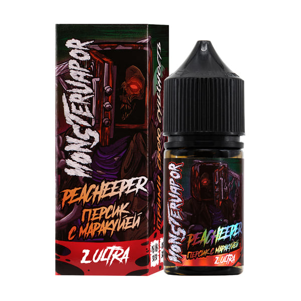Жидкость MONSTERVAPOR, 30 мл, PEACHEEPER (персик с маракуей), 2 ULTRA