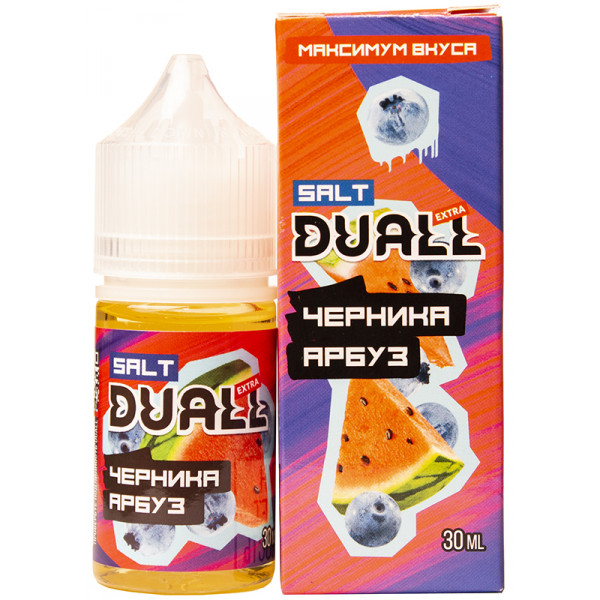 Жидкость DUALL Extra - Черника арбуз 30мл 20мг LIGHT