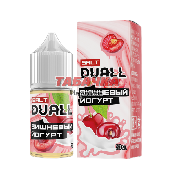 Жидкость DUALL - Вишневый йогурт 30мл 20мг HARD