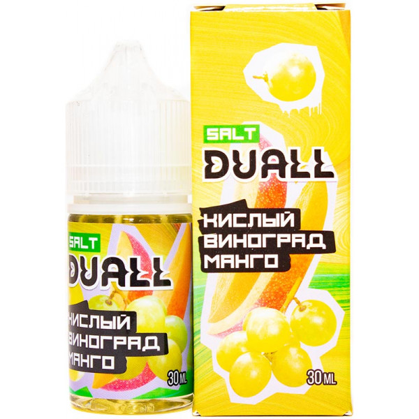 Жидкость DUALL - Кислый виноград манго 30мл 20мг HARD