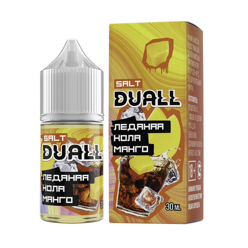 Жидкость DUALL - Ледяная кола манго 30мл 20мг HARD