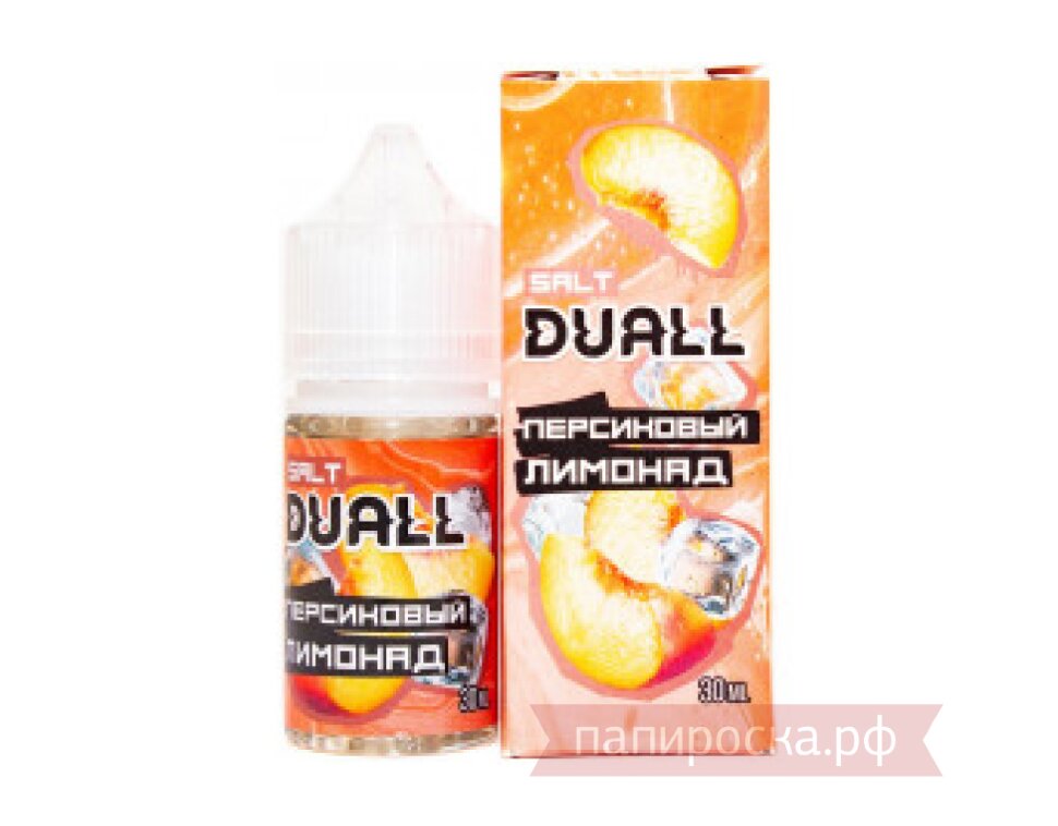 Жидкость DUALL - Персиковый лимонад 30мл 20мг LIGHT