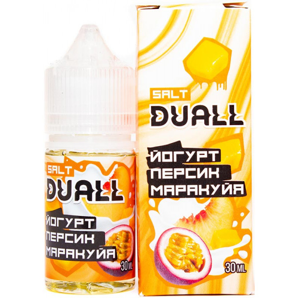 Жидкость DUALL - Йогурт персик маракуйя 30мл 20мг LIGHT