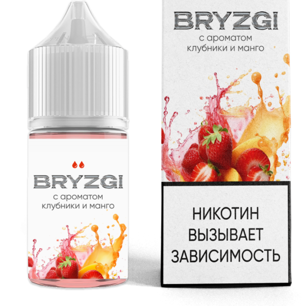 Жидкость Bryzgi - Клубника Манго 30ml 20mg light
