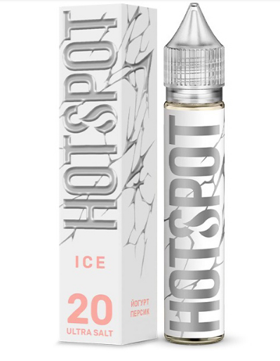 Жидкость Hotspot ICE Ледяной йогурт персик 30мл 20мг ULTRA SALT