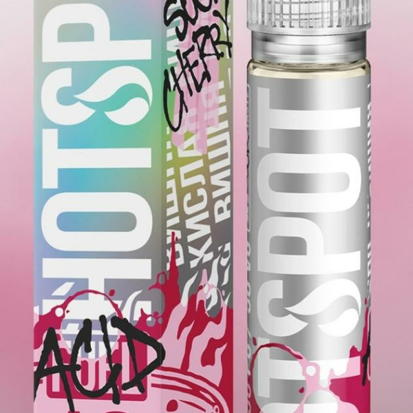 Жидкость Hotspot Sour Кислая вишня Sour Cherry Acid 30мл 18мг salt