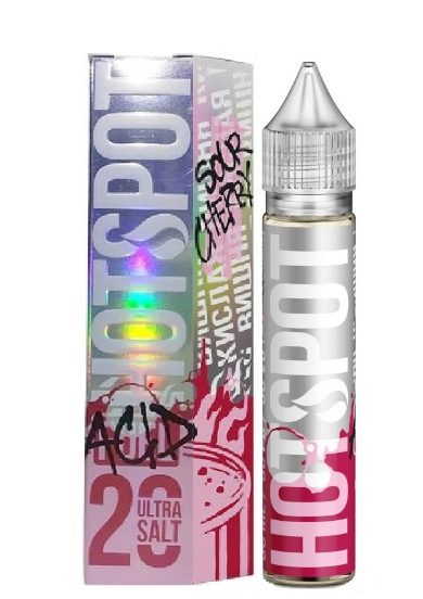 Жидкость Hotspot Sour Кислая вишня Sour Cherry Acid 30мл 20мг ULTRA SALT