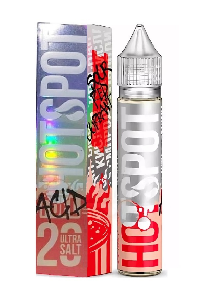 Жидкость Hotspot Sour Кислая красная смородина Sour Red Currant Acid 30мл 20мг ULTRA SALT