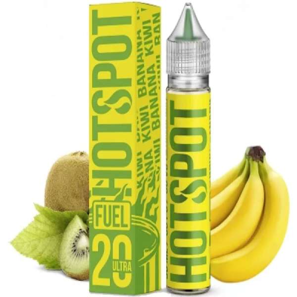 Жидкость Hotspot Fuel Киви - Банан Kiwi - Banana 30мл 20мг ULTRA SALT