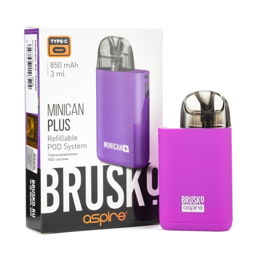 Набор BRUSKO MINICAN PLUS, 850 mAh, Purple