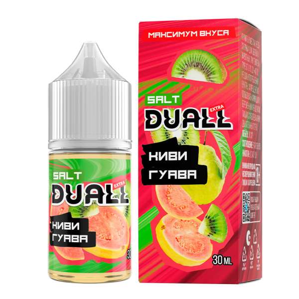 Жидкость DUALL Extra - Киви гуава 30мл 20мг HARD