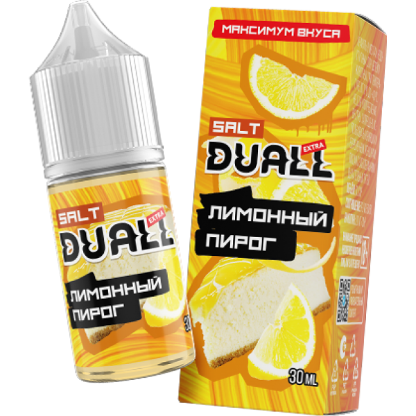 Жидкость DUALL Extra - Лимонный пирог 30мл 20мг LIGHT