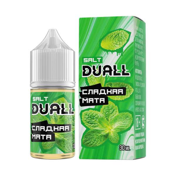 Жидкость DUALL - Сладкая мята 30мл 20мг LIGHT