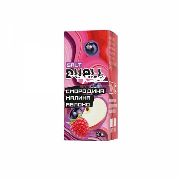 Жидкость DUALL - Смородина малина яблоко 30мл 20мг LIGHT