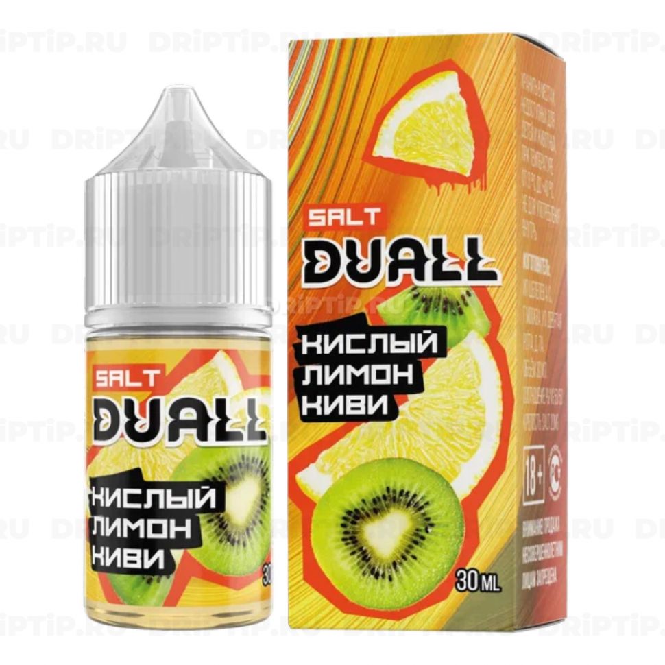Жидкость DUALL - Кислый лимон киви 30мл 20мг LIGHT
