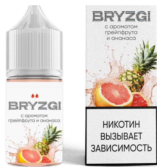 Жидкость Bryzgi - Грейпфрут Ананас 30ml 20mg strong