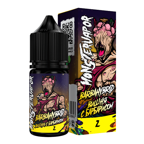 Жидкость MONSTERVAPOR, 30 мл, BARBAHYBRID (вишня с барбарисом)