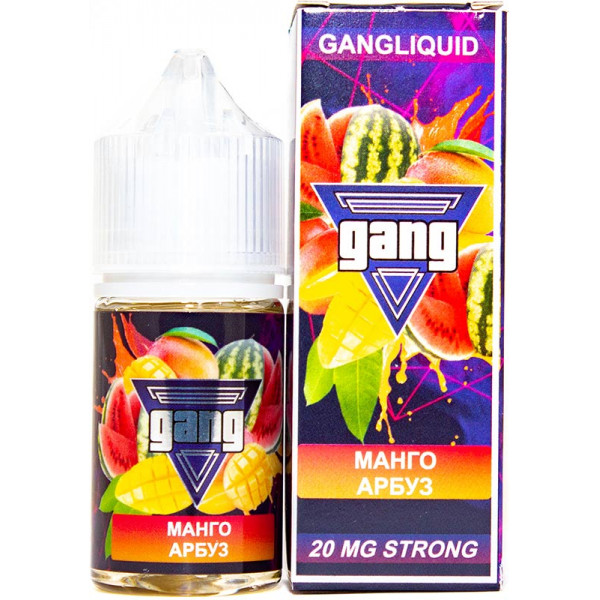 Жидкость Gang 30мл 2% Strong Манго Арбуз МТ