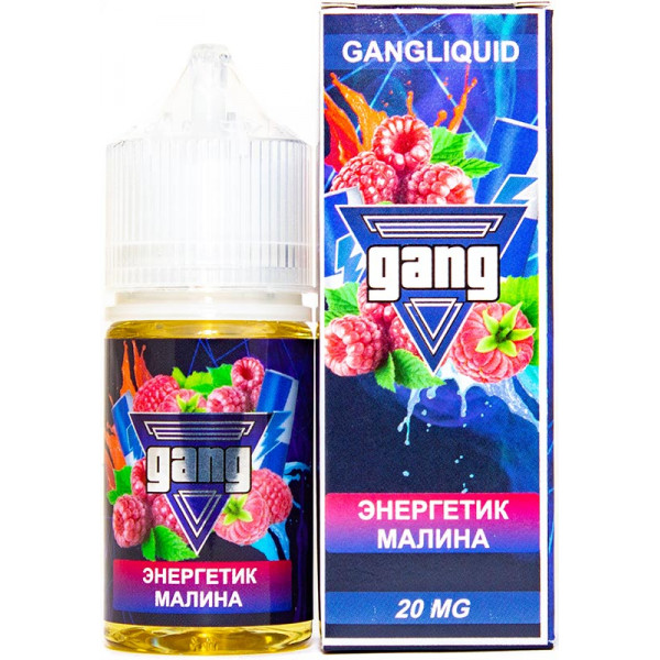 Жидкость Gang 30мл 2% Strong Энергетик Малина МТ