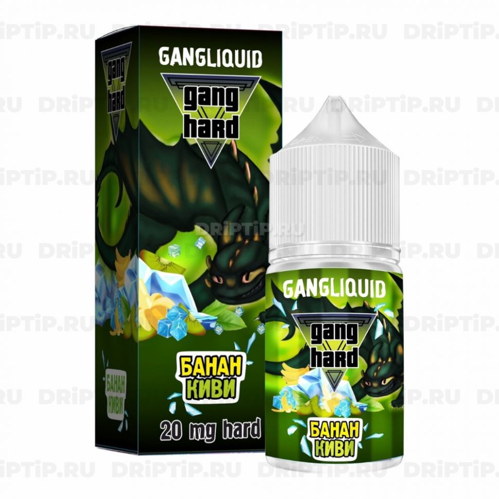 Жидкость Gang Hard 30мл 2% Банан Киви МТ