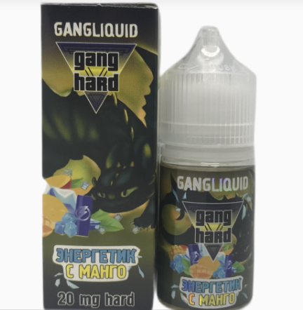 Жидкость Gang Hard 30мл 2% Энергетик с Манго МТ