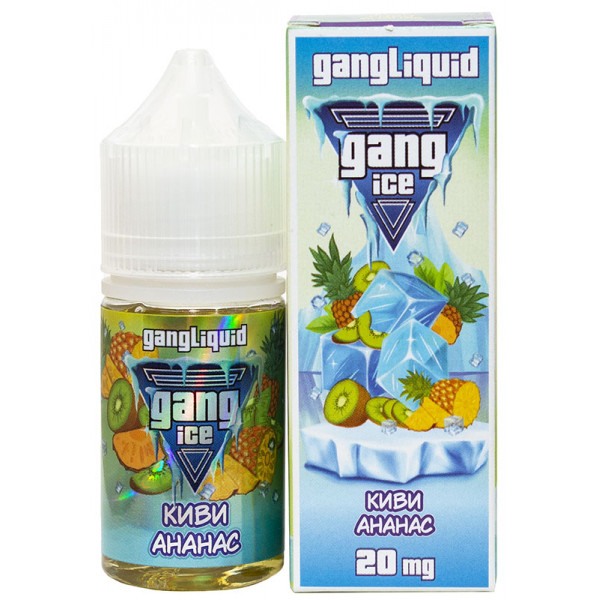 Жидкость Gang ICE 30мл 2% Киви Ананас МТ