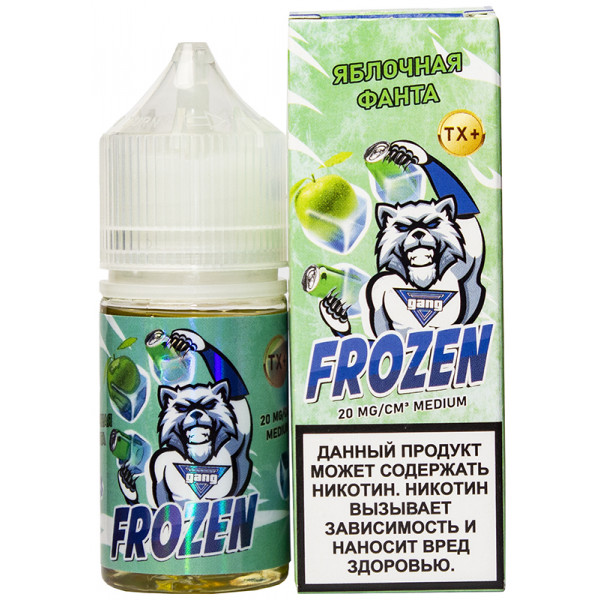 Жидкость Gang Frozen Ultra Hard 30мл 2% Яблочная фанта МТ