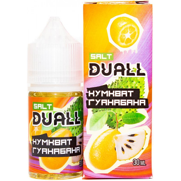 Жидкость DUALL - Кумкват гуанабана 30мл 20мг HARD