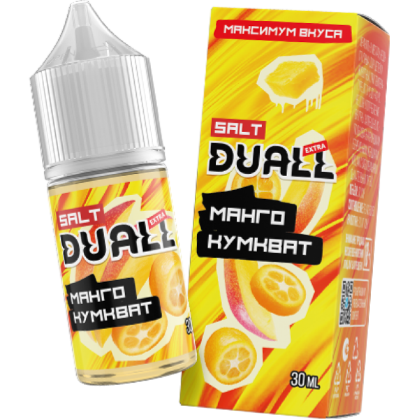 Жидкость DUALL Extra - Манго кумкват 30мл 20мг HARD