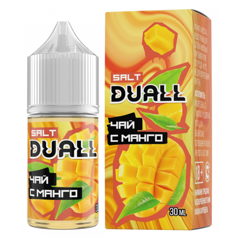 Жидкость DUALL - Чай с манго 30мл 20мг LIGHT