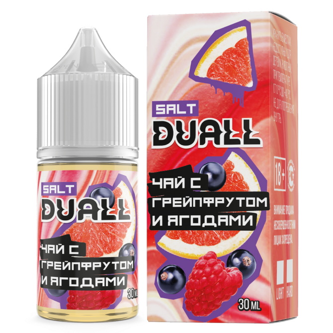 Жидкость DUALL - Чай с грейпфрутом и ягодами 30мл 20мг LIGHT
