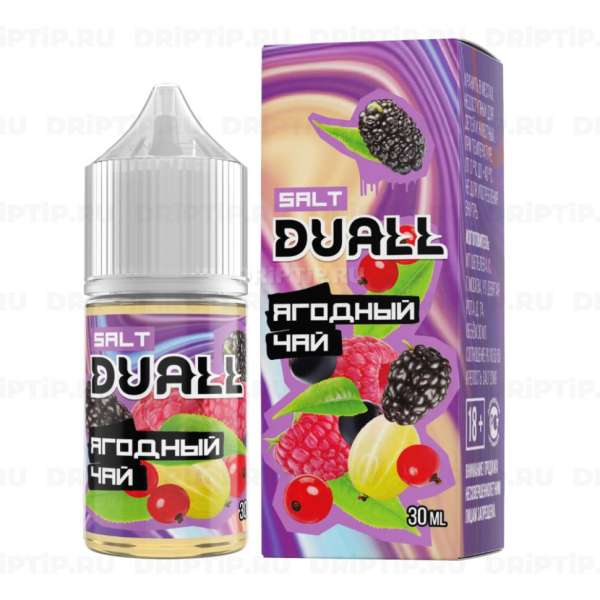 Жидкость DUALL - Ягодный чай 30мл 20мг LIGHT