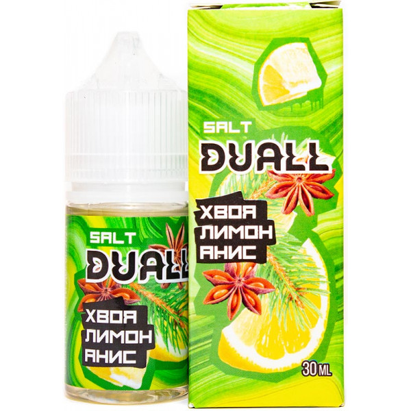 Жидкость DUALL - Хвоя лимон анис 30мл 20мг LIGHT
