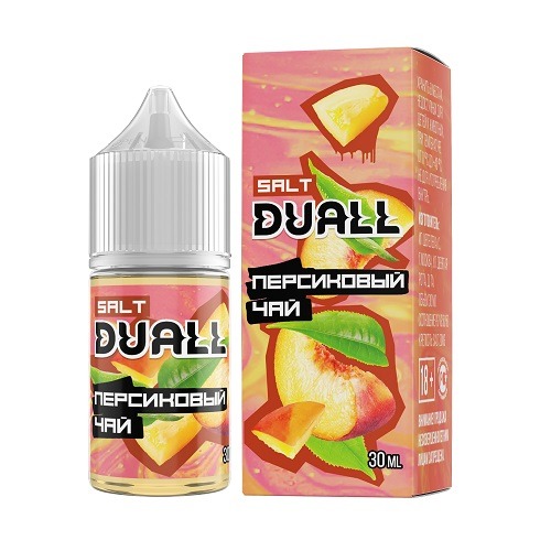 Жидкость DUALL - Персиковый чай 30мл 20мг HARD