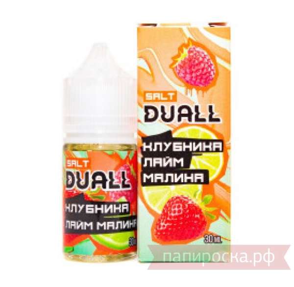 Жидкость DUALL - Клубника лайм малина 30мл 20мг LIGHT