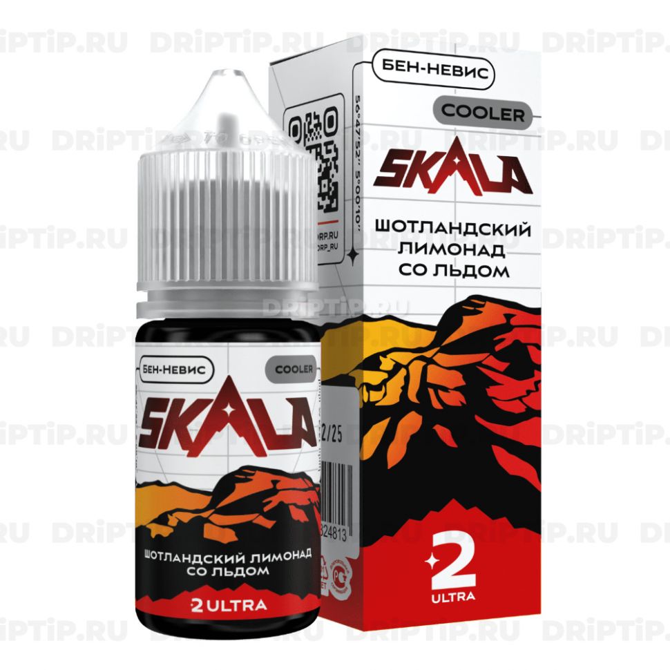 Жидкость SKALA Salt, 30 мл, Бен - Невис (шотландский лимонад со льдом) ULTRA