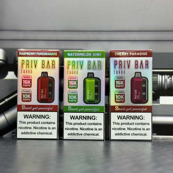 Электронная сигарета Laiska PRIV BAR TURBO 15000 Cherry Paradise
