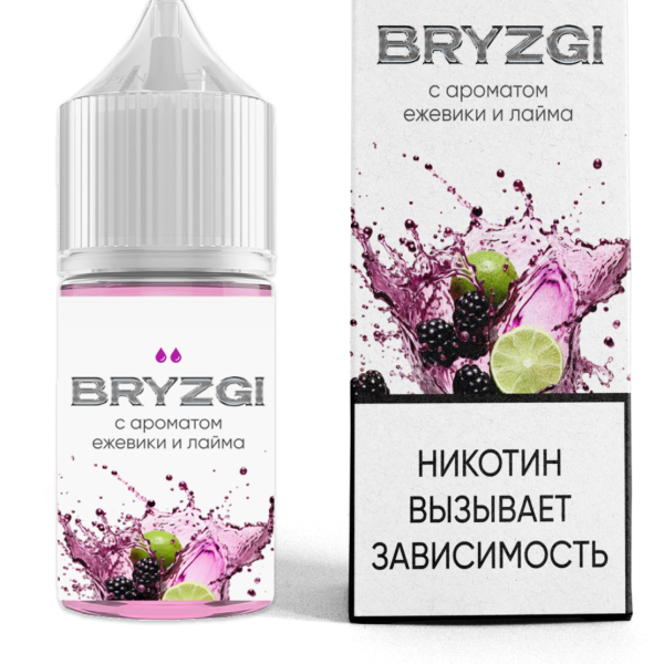 Жидкость Bryzgi - Ежевики Лайма 30ml 20mg light