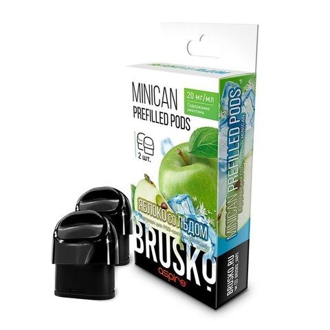 Картридж Brusko предзапр. Яблоко со льдом