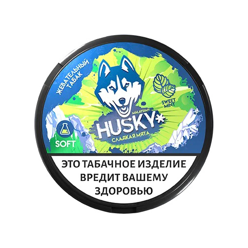 Жевательный табак HUSKY SLIM Свежая Мята Strong