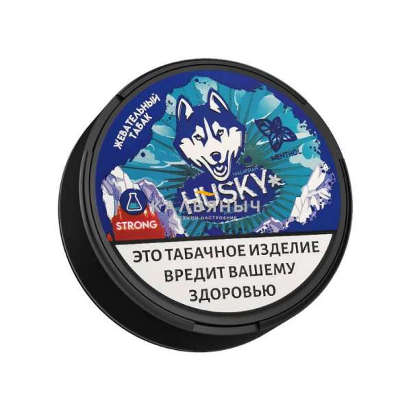 Жевательный табак HUSKY SLIM Ментол Strong
