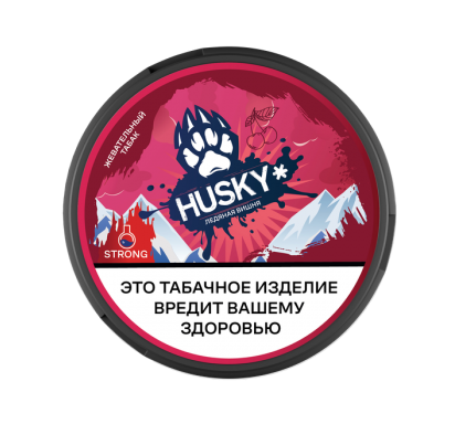 Жевательный табак HUSKY SLIM Ледяная Вишня Strong