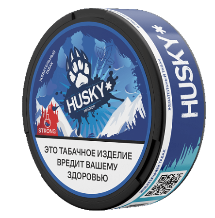 Жевательный табак HUSKY Ментол Strong