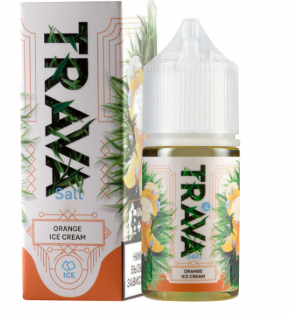 Жидкость TRAVA Orange Ice Cream Strong