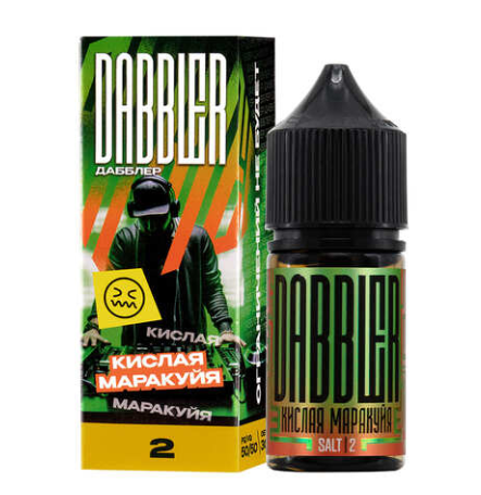 Жидкость Brusko Dabbler Salt 30мл, Кислая маракуйя 2 ULTRA
