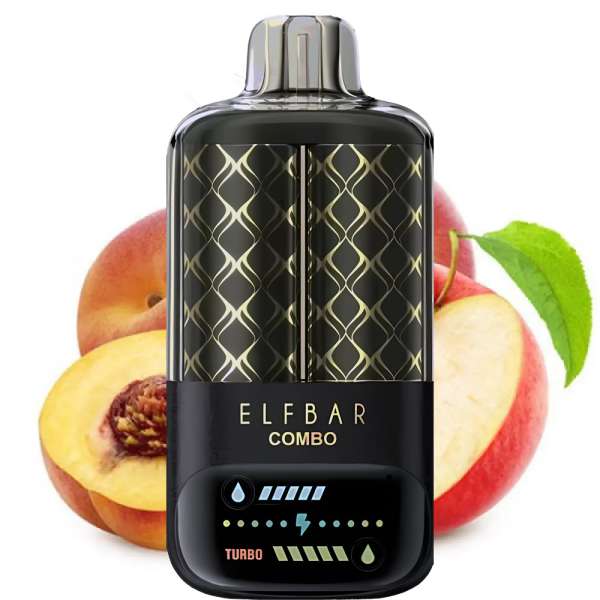 Одноразовая электронная сигарета ELF BAR Combo 25000 Apple/Juicy Peach